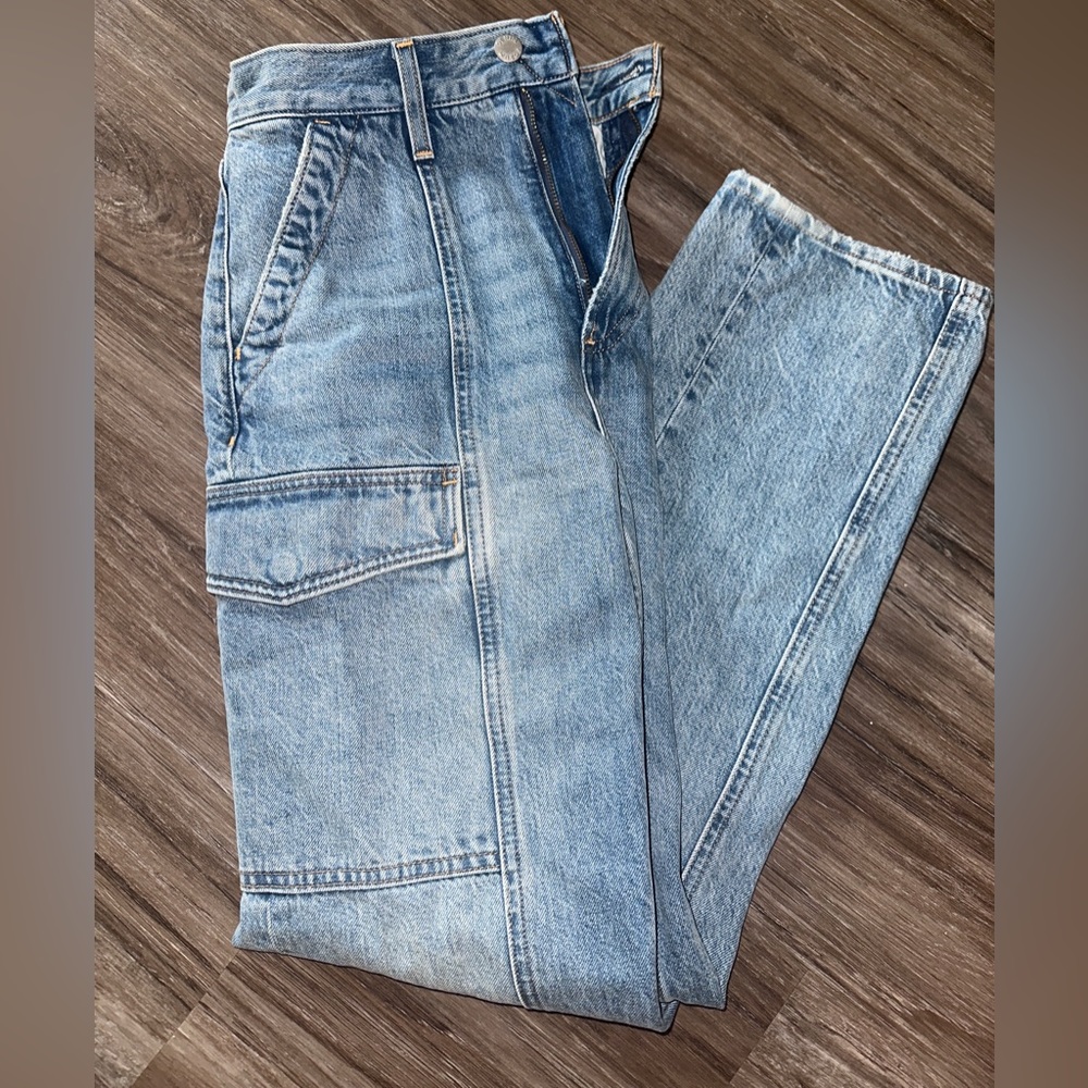 Denim Forum 90s Lo-rise Cargo Slim